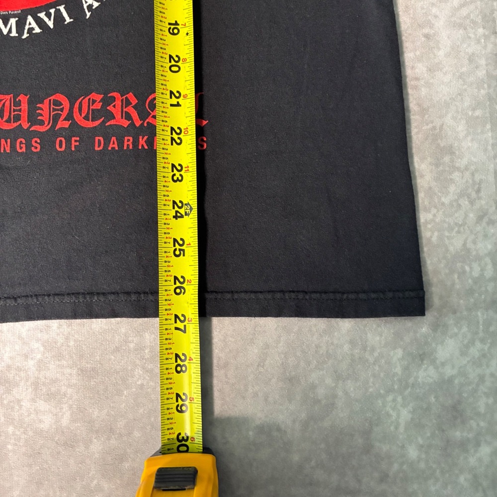 RARE 2005 Dark Funeral live in South American Black Metal Band tee GRAIL - Picture 7 of 8